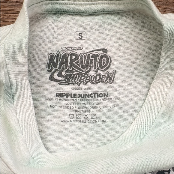 Naruto Shippuden Tie-Dye T-Shirt Size Small - Picture 2 of 5